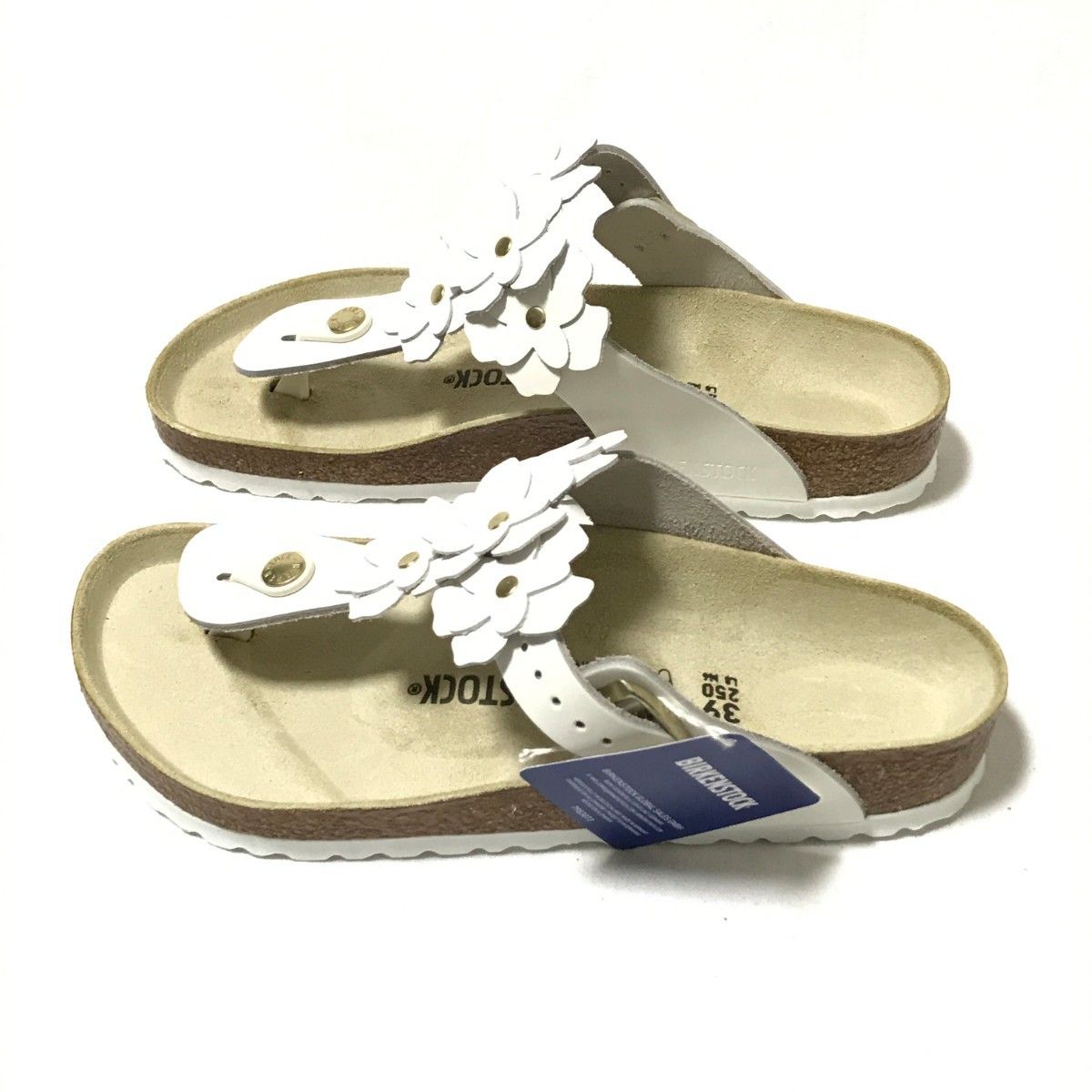 BIRKENSTOCK x UNITED ARROWS GIZEH 白 38 サンダル ビルケン BIRKENSTOCK x UNITED ARROWS GIZEH 白 38 サンダル ビルケン