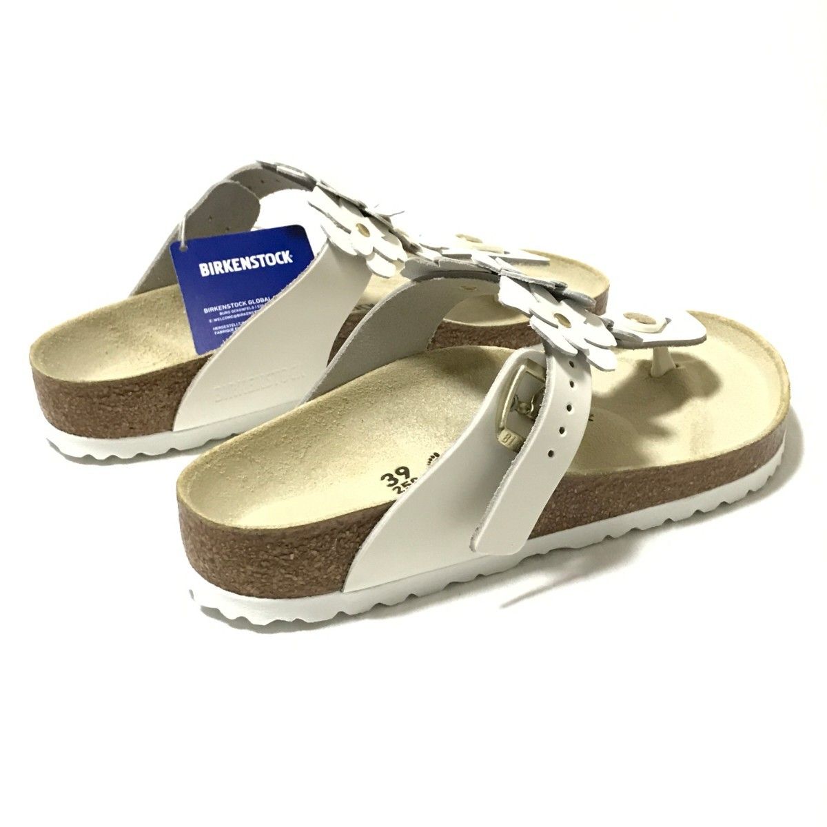 BIRKENSTOCK x UNITED ARROWS GIZEH 白 38 サンダル ビルケン BIRKENSTOCK x UNITED ARROWS GIZEH 白 38 サンダル ビルケン