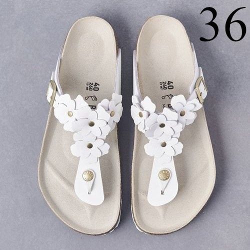 BIRKENSTOCK x UNITED ARROWS GIZEH 白 36 サンダル ビルケン
