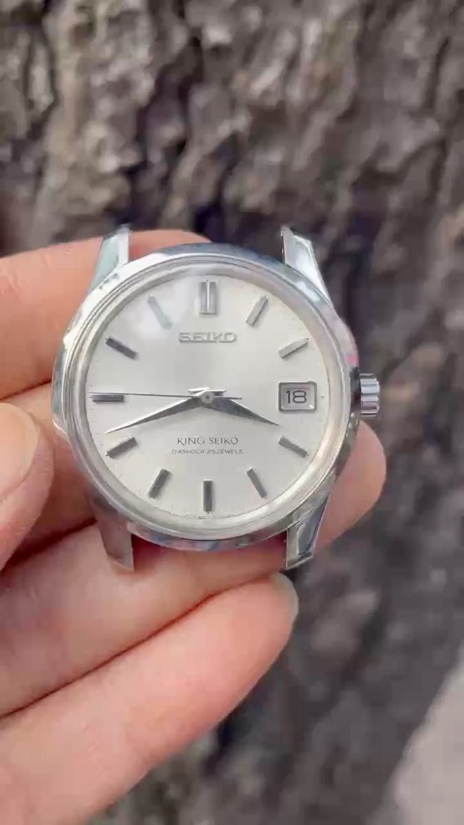 セイコー KS4402-8000 オリジナルシルバー文字盤 手巻き メンズ腕時計