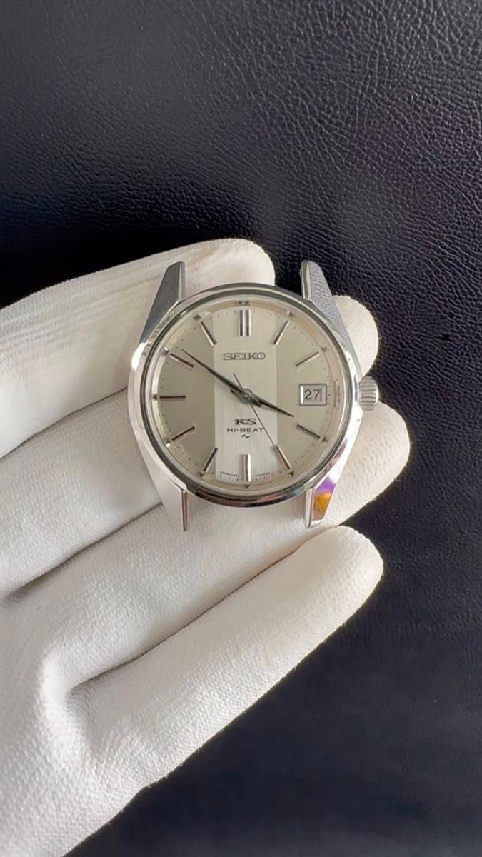 SEIKO KS 4502-7000 HI-BEAT 動作良好な希少な美しい文字盤!