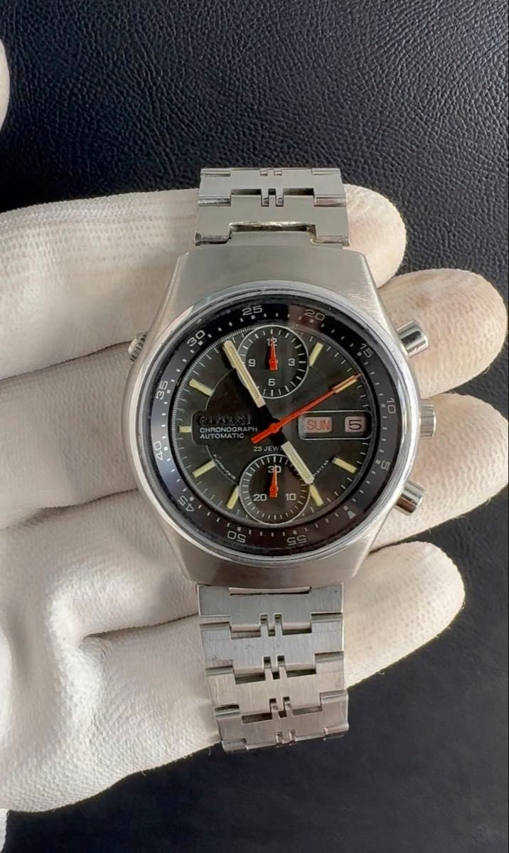 CITIZEN クロノグラフ AUTOMATIC 23JEWEL 腕時計