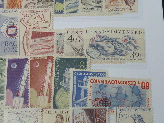 20　S　№14　チェコスロバキア切手　1961年　記念・特殊　計54種　未使用NH_画像5