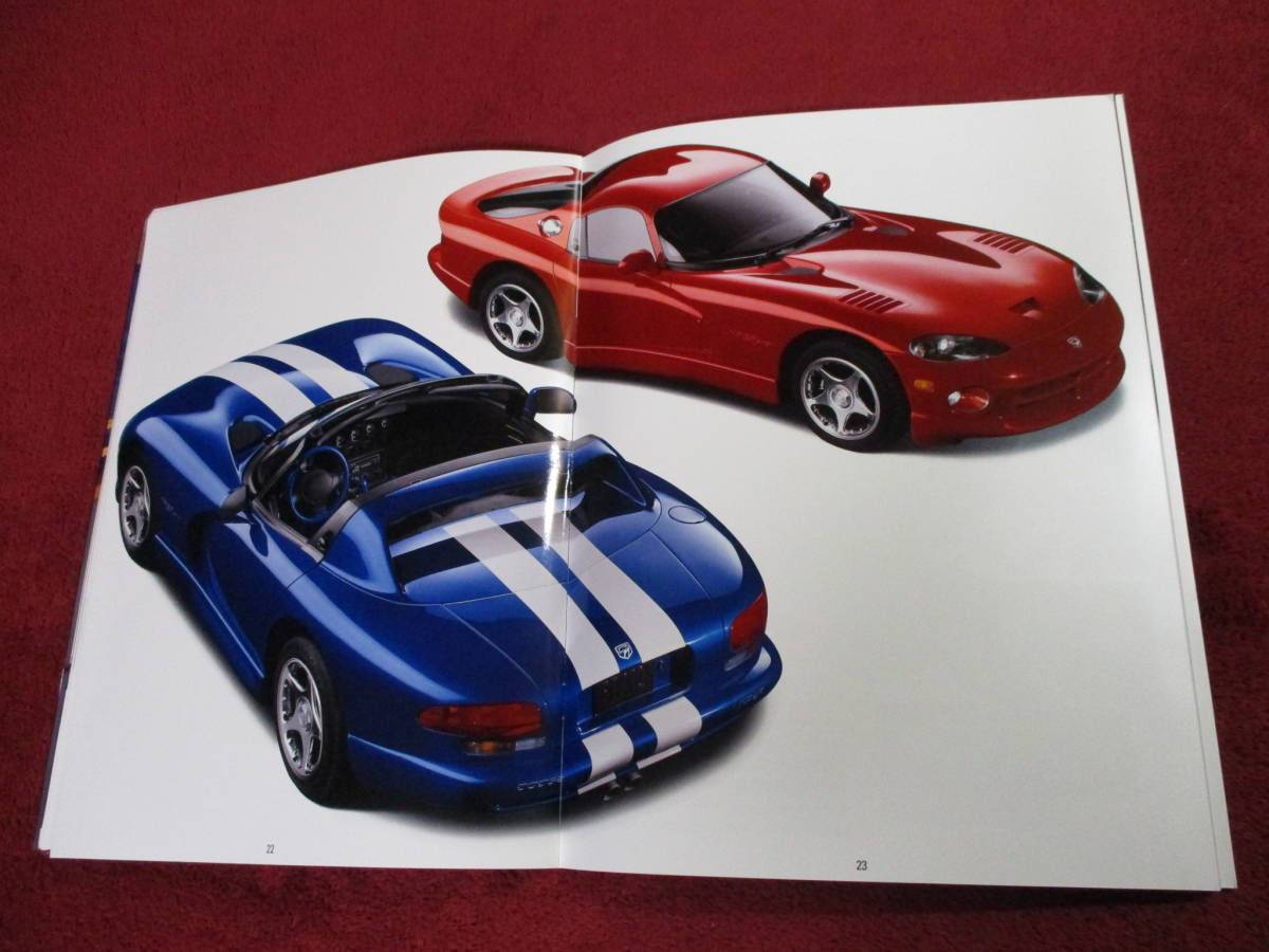 * CHRYSLER DODGE VIPER 1997 эпоха Heisei 9 большой размер каталог *