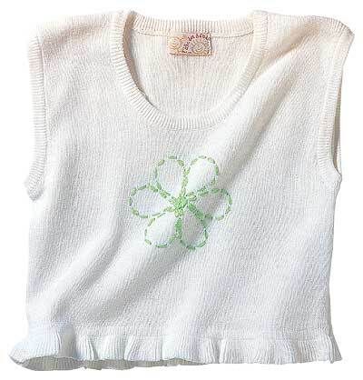◆白 ニット?トップ 【１８ヶ月】◆フランス直輸入、新品?