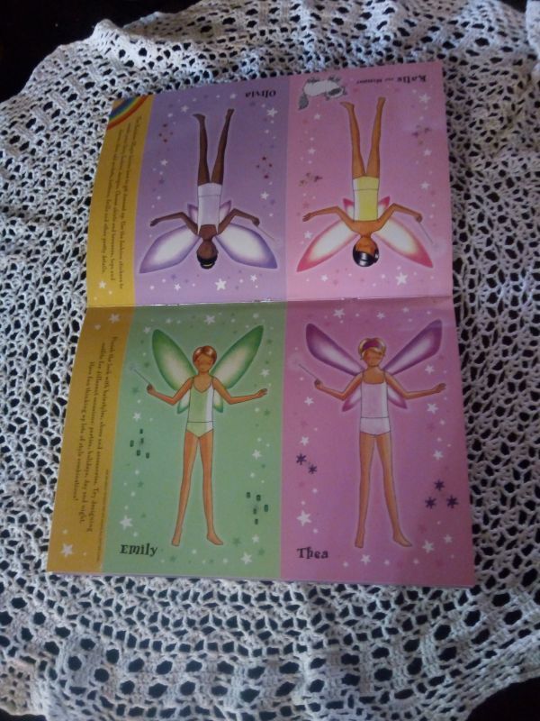 *Rainbow Magic Acty bi чай книжка [Fairy Friends Sticker Book] * не использовался 