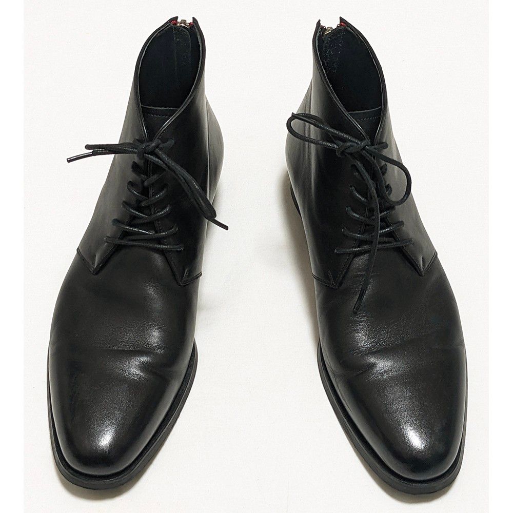 LOVELESS バックジップチャッカーブーツ 25 定価41,800円 LOVELESS バックジップチャッカーブーツ 25 定価41 800円 レザー
