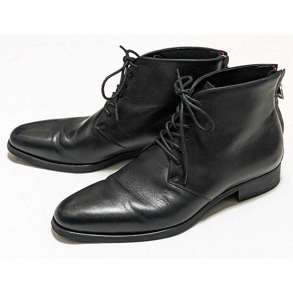 LOVELESS バックジップチャッカーブーツ 25 定価41,800円 LOVELESS バックジップチャッカーブーツ 25 定価41 800円 レザー