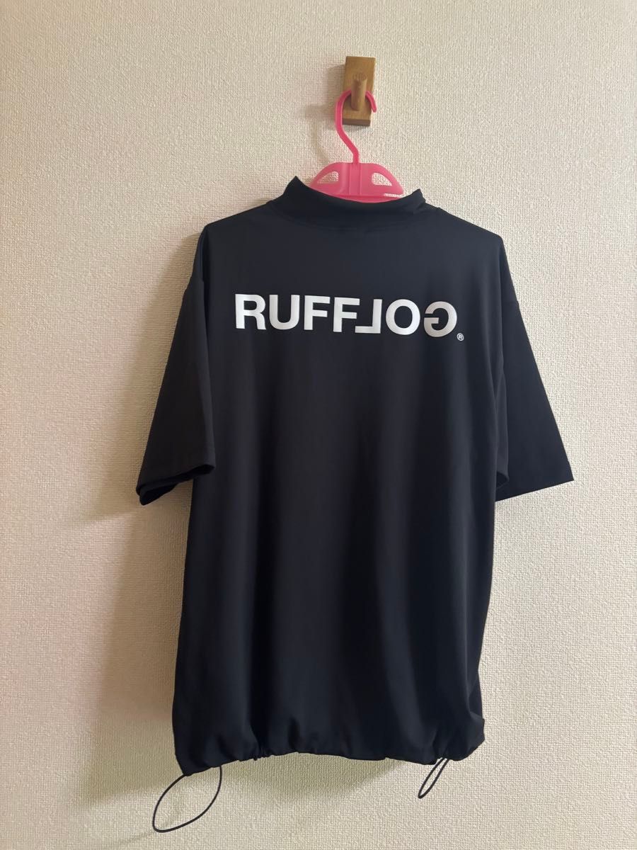 RUFFLOG HALF ZIP MOCK NECK SHIRT サイズS RUFFLOG HALF ZIP MOCK NECK SHIRT ラフロッグ|Yahoo!フリマ