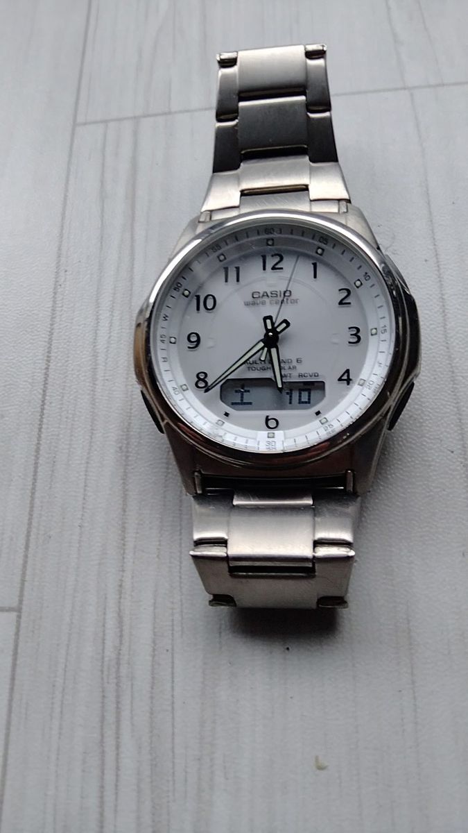 CASIO カシオ チタン ウェーブセプター wave ceptor WVA-M630腕時計 電波ソーラー