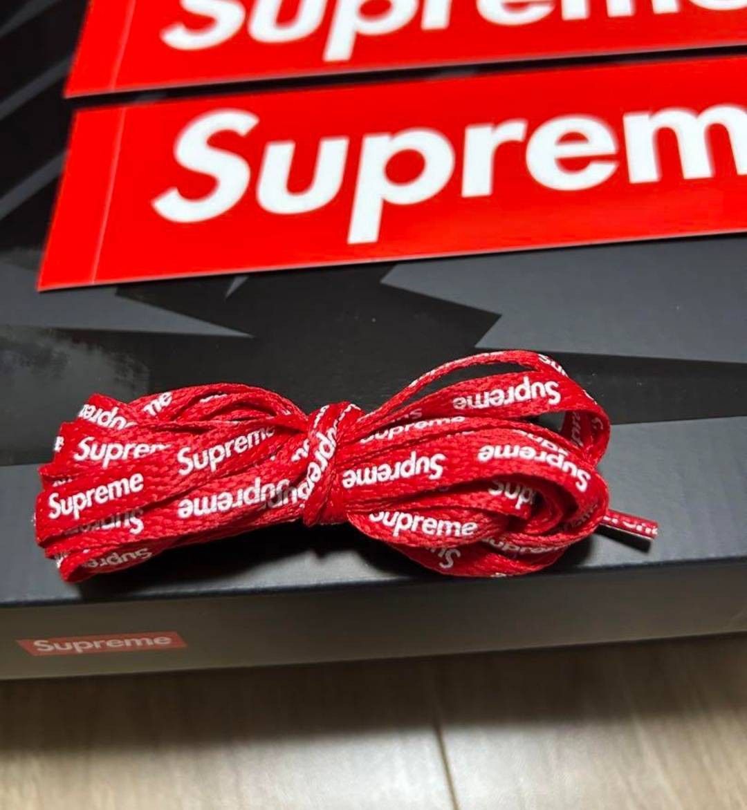 SUPREME赤靴ひも 17セット SUPREME赤靴ひも 17セット Supremeデュブレ/シュプリームデュ