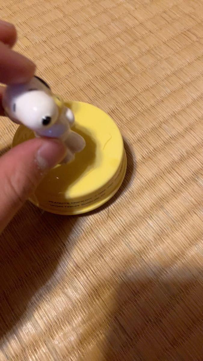 スヌーピー ウッドストック 陶器 オルゴール 三協
