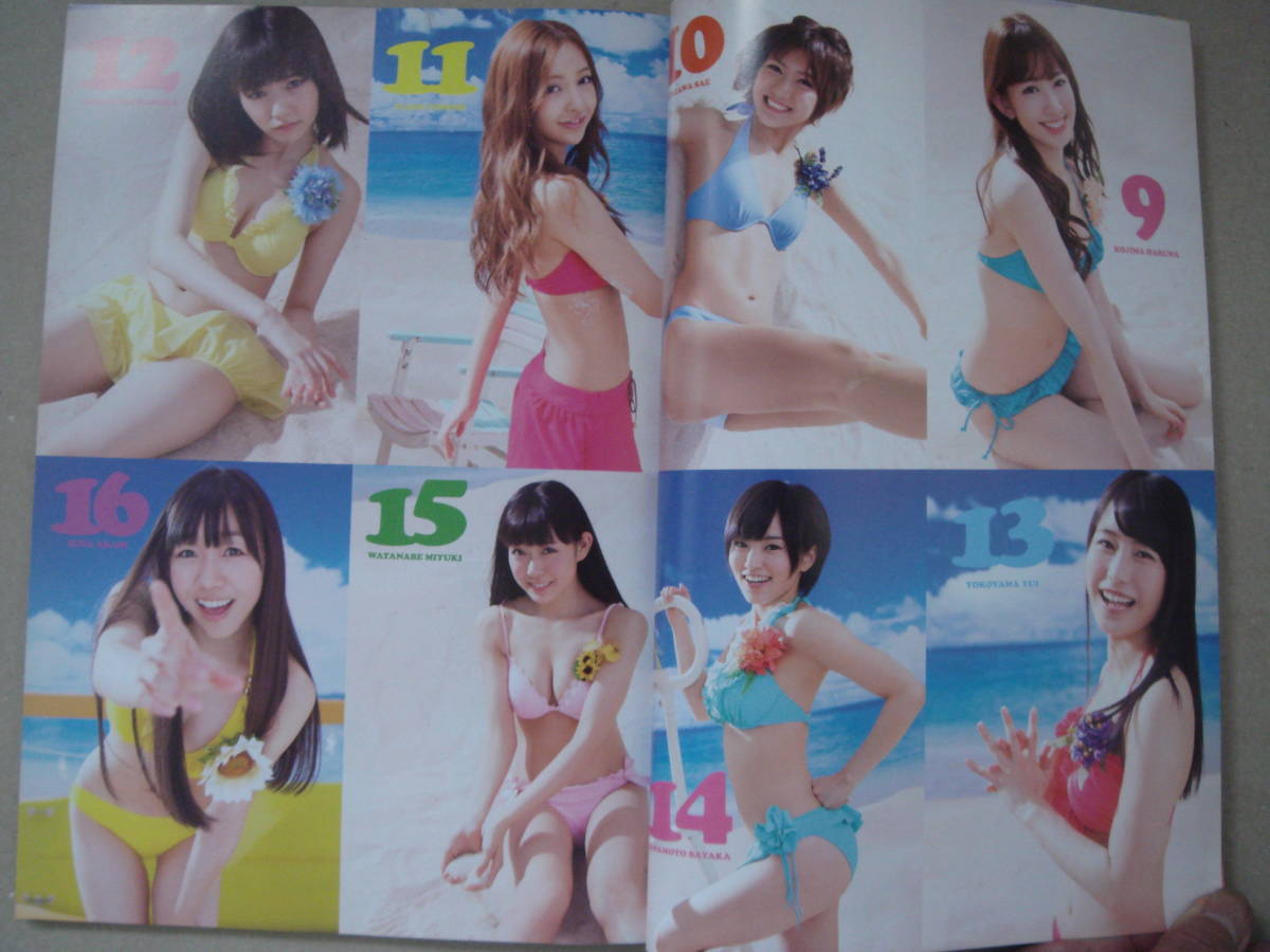 美本　AKB48 写真集 総選挙！　水着サプライズ発表 　2013年 　タカ25-2_画像4