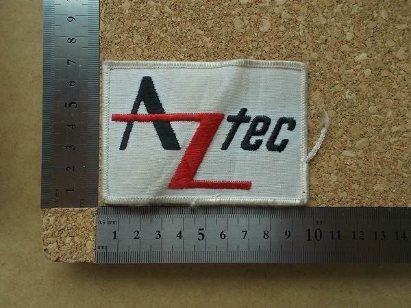 【中古品】AZTEC アステカ 企業系 ワッペン /パッチ 刺繍 エコロジー USA カスタム 古着 406_画像7