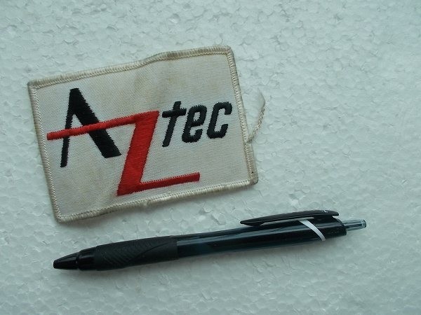 【中古品】AZTEC アステカ 企業系 ワッペン /パッチ 刺繍 エコロジー USA カスタム 古着 406_画像6
