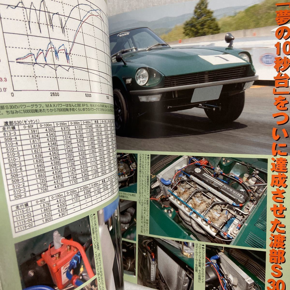  preservation version L type mechanism. work law . Point thorough special collection Nissan Fairlady Z Skyline Hakosuka old car Z432 S130 GT-R engine maintenance maintenance book