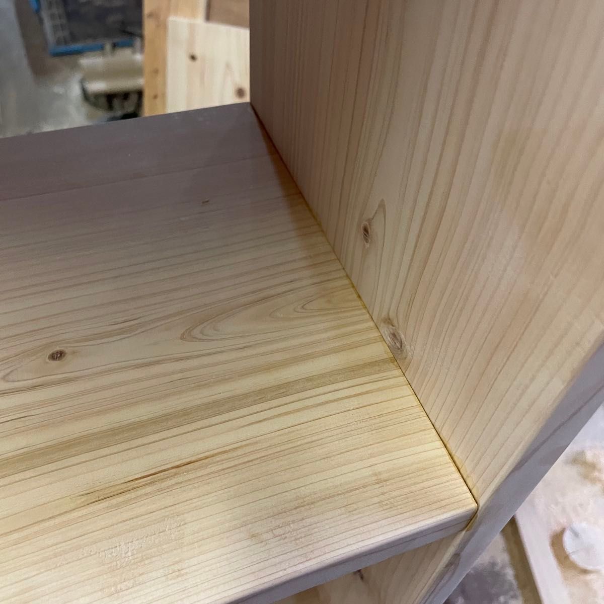 ひのき　オープンシェルフ　3×2 アウトレット品　本棚　ハンドメイド