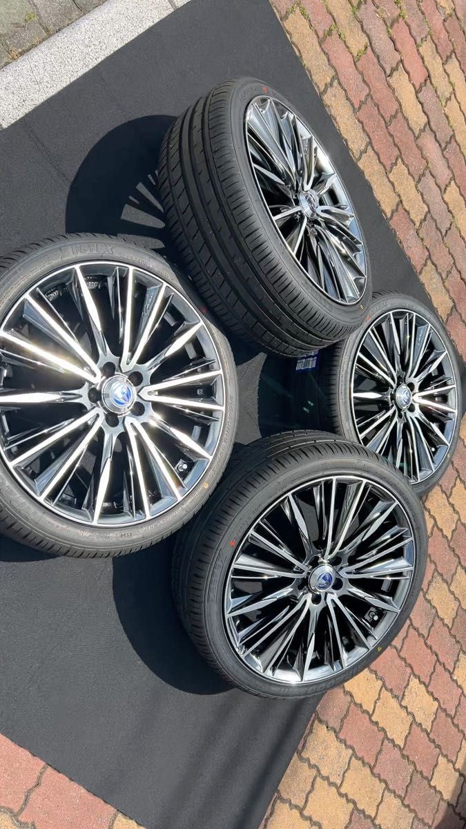 50プリウス 30プリウス 適合 RAYS VERSUS VOUGE DR 215/40R18 新品 タイヤ 18インチ
