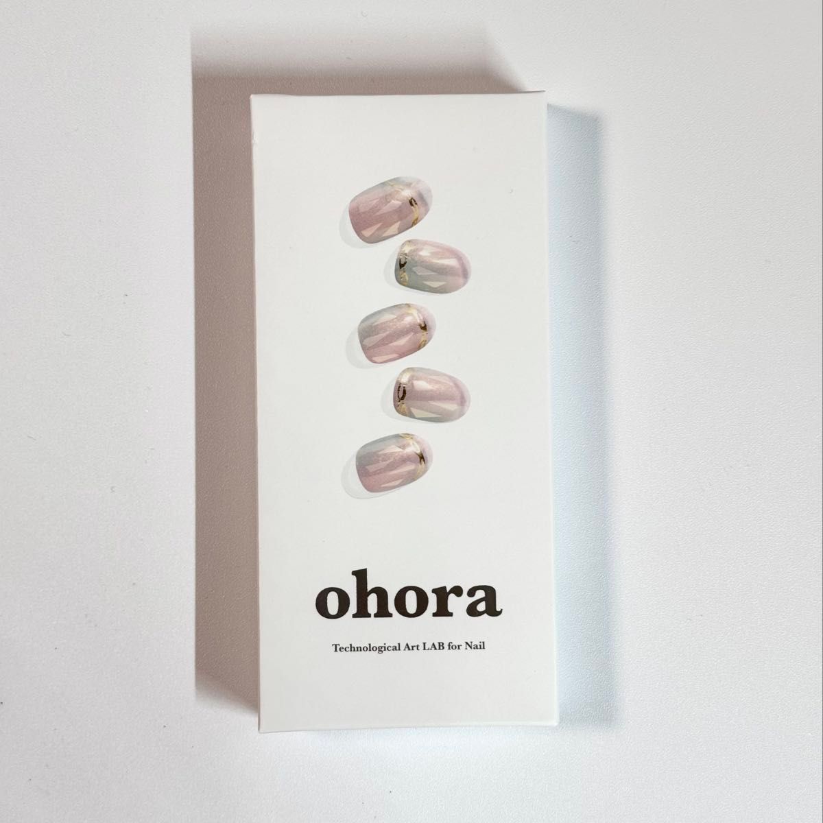 ND-055-J ohora ジェルネイルシール オーロラ 透明感 春夏