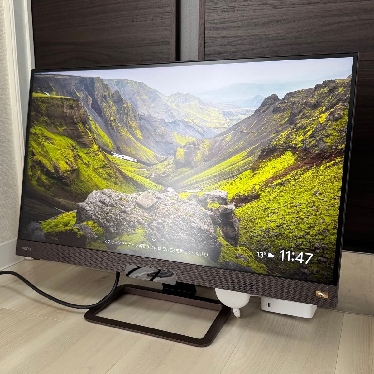 BenQ 27インチ WQHD ゲーミングモニター EX2780Q 144Hz IPS 動作 BenQ 27インチ WQHD ゲーミングモニター EX2780Q 144Hz IPS 動作
