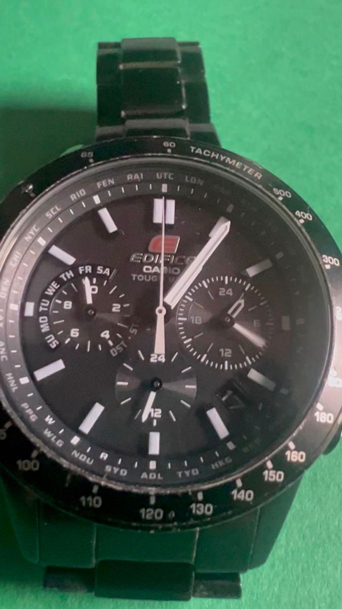 CASIO EDIFICE EQW-550 タフソーラー マルチバンド6 腕時計