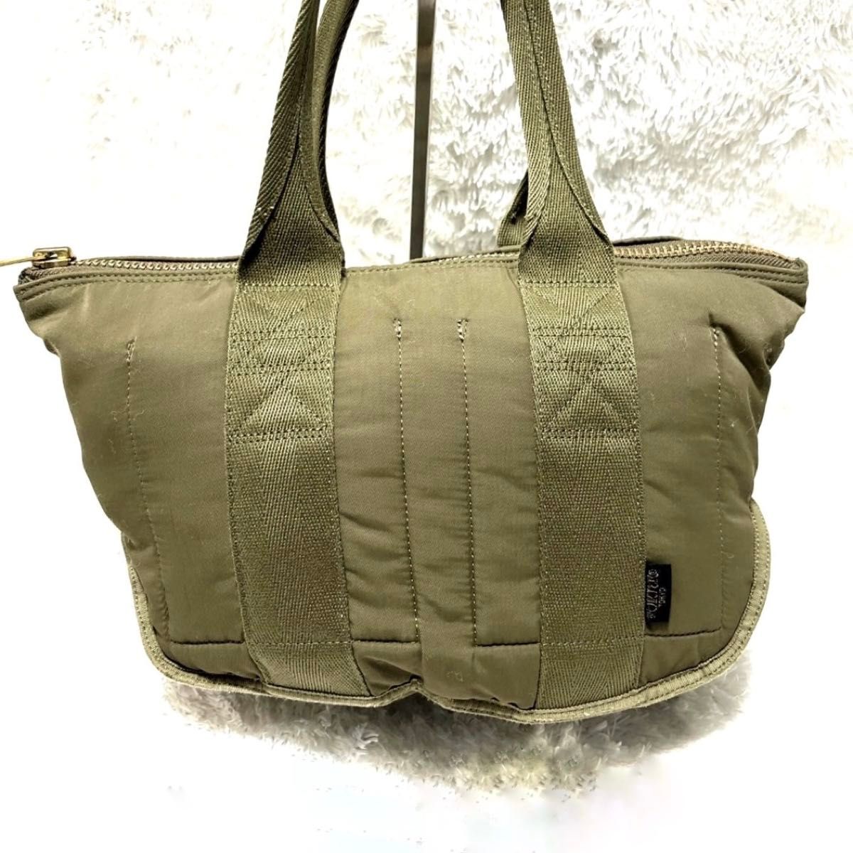 美品 PORTER ポーター バルブ トートバッグ 希少 カーキ Sサイズ 希少 PORTER ポーター バルブ トートバッグ カーキ S 美品
