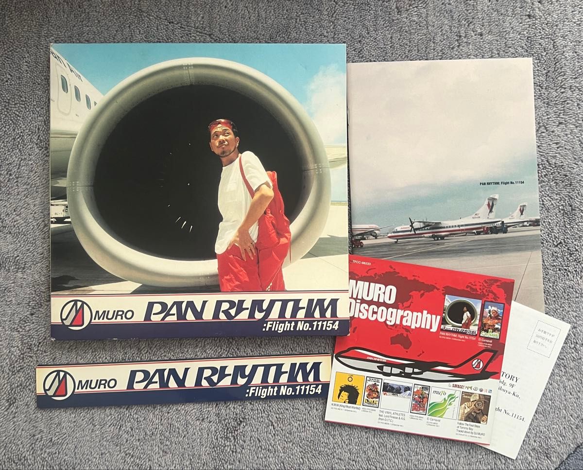邦楽 MURO / PAN RHYTHM:Flight No.11154 Muro – Pan Rhythm: Flight No. 11154 | Releases | Discogs