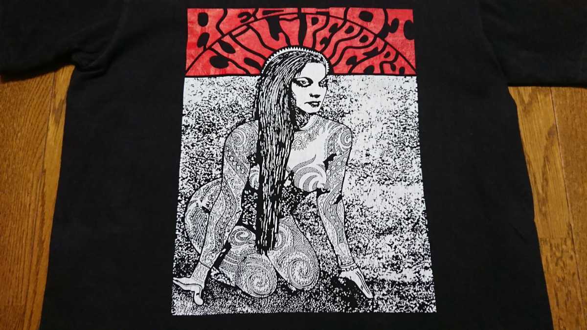 red hot chili peppers Tシャツ USED シングルステッチ ／ nirvana melvins sonic youth nine inch nails butthole surfers boredoms tad_画像4
