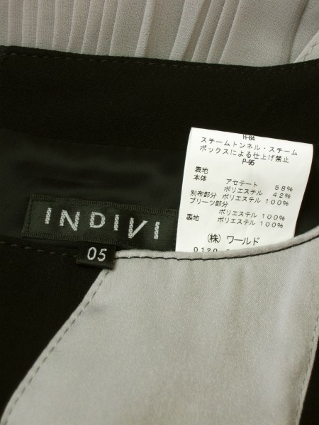ヤフオク 美品 インディヴィ Indivi お洒落ワンピース 小 ヤフオク 美品 インディヴィ Indivi お洒落ワンピース 小