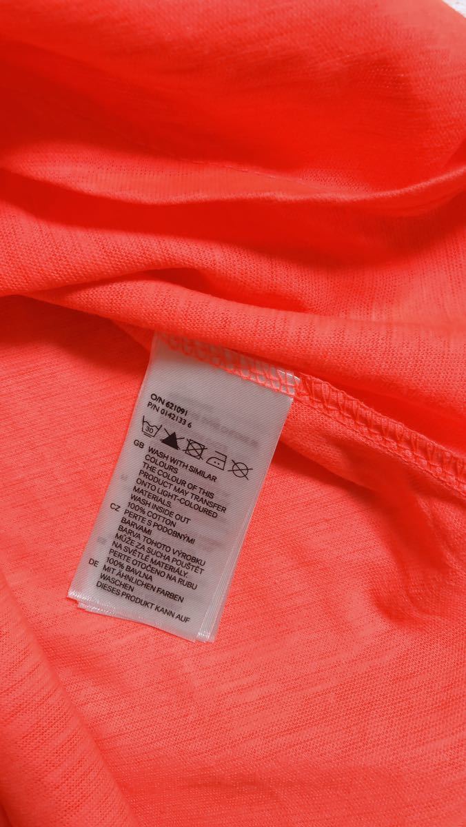 新品h M 丸首長袖tシャツxsサイズタグ付き未使用蛍光オレンジコットン100 トップスカットソー日本代购 买对网 新品h M 丸首長袖tシャツxsサイズタグ付き未使用蛍光オレンジコットン100 トップスカットソー日本代购 买对网