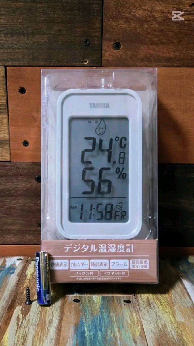 【新品、未使用、未開封】TANITA デジタル温湿度計 TT - 589 ★現品限りの商品です、以後は無いです