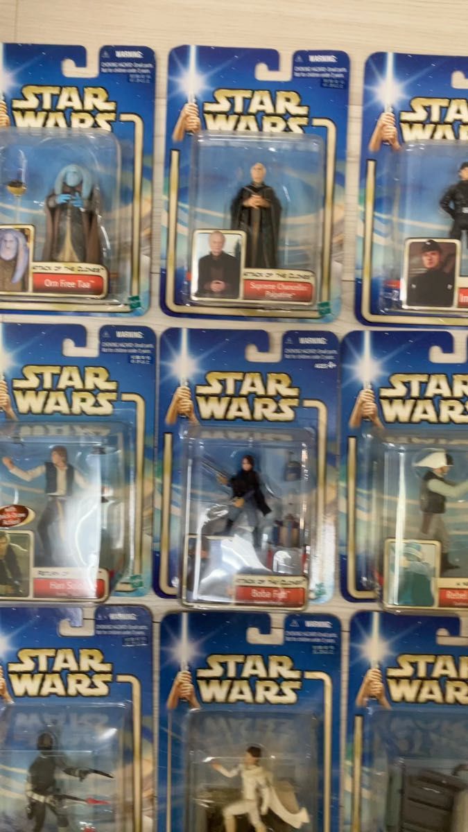 まとめ売り スターウォーズ スターウォーズエピソード2 ベーシックフィギュア トミー TOMY STAR WARS