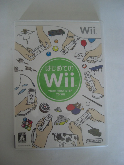 任天堂　Wii　ソフト　はじめてのWii　ゲーム