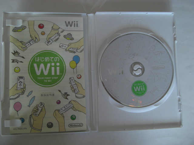 任天堂　Wii　ソフト　はじめてのWii　ゲーム