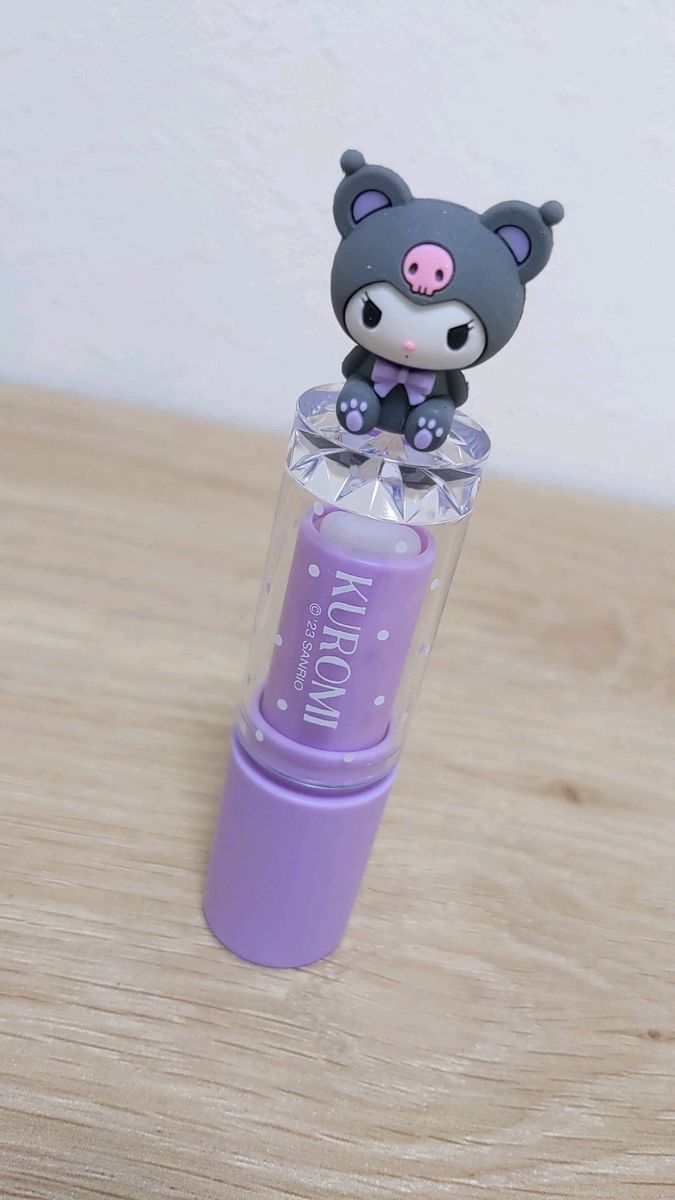 クロミ リップクリーム 保湿 シアバター くまモチーフ サンリオ sanrio キャラクターブランド:sanrio