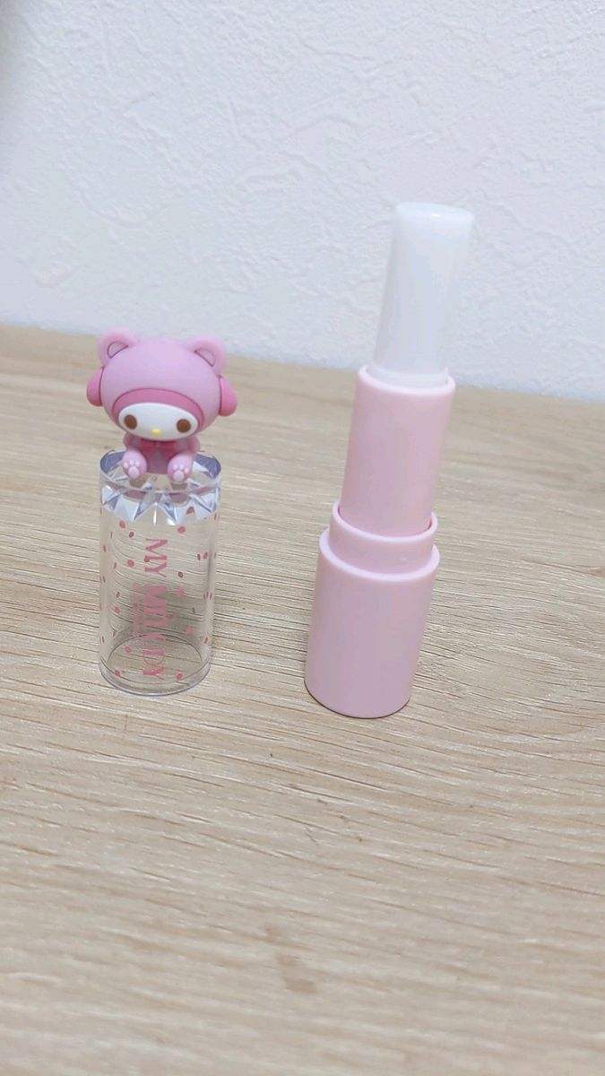 マイメロディ リップクリーム 保湿 シアバター くまモチーフ サンリオ sanrio キャラクターブランド:sanrio 箱無し