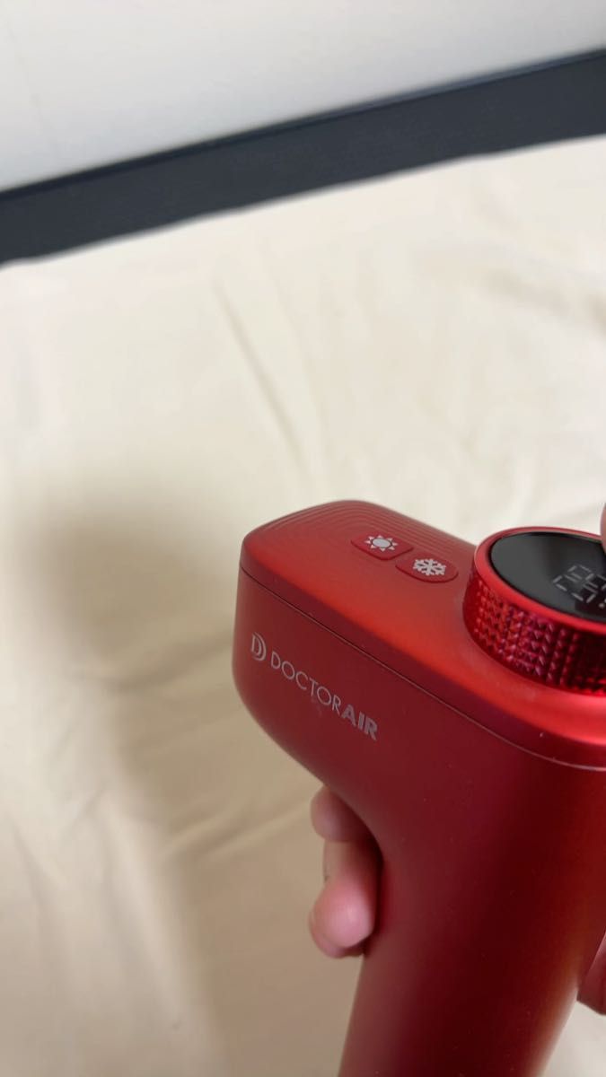 ドクターエア エクサガン ホット&クール REG-03 RD