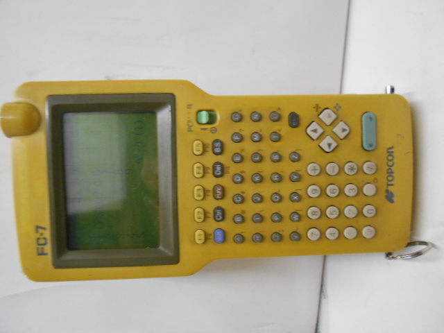200415測量TOPCON☆トプコンデータコレクタFC-7(ジャンク扱) 測定器 200415測量TOPCON☆トプコンデータコレクタFC-7(ジャンク扱) 測定器