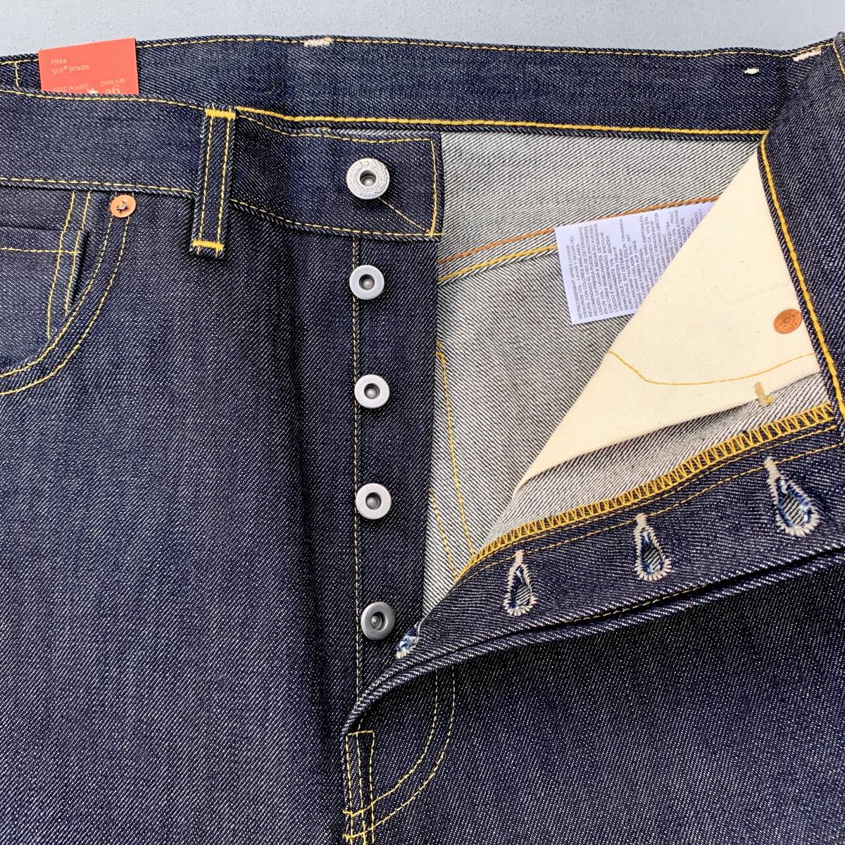 上品なスタイル 米国製 1944年モデル 大戦 LEVI'S 501XX S501XX 44501