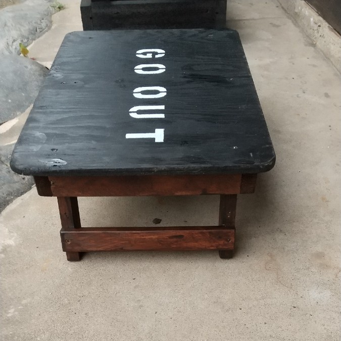 ハンドメイドミニテーブル   ロースタイルテーブル