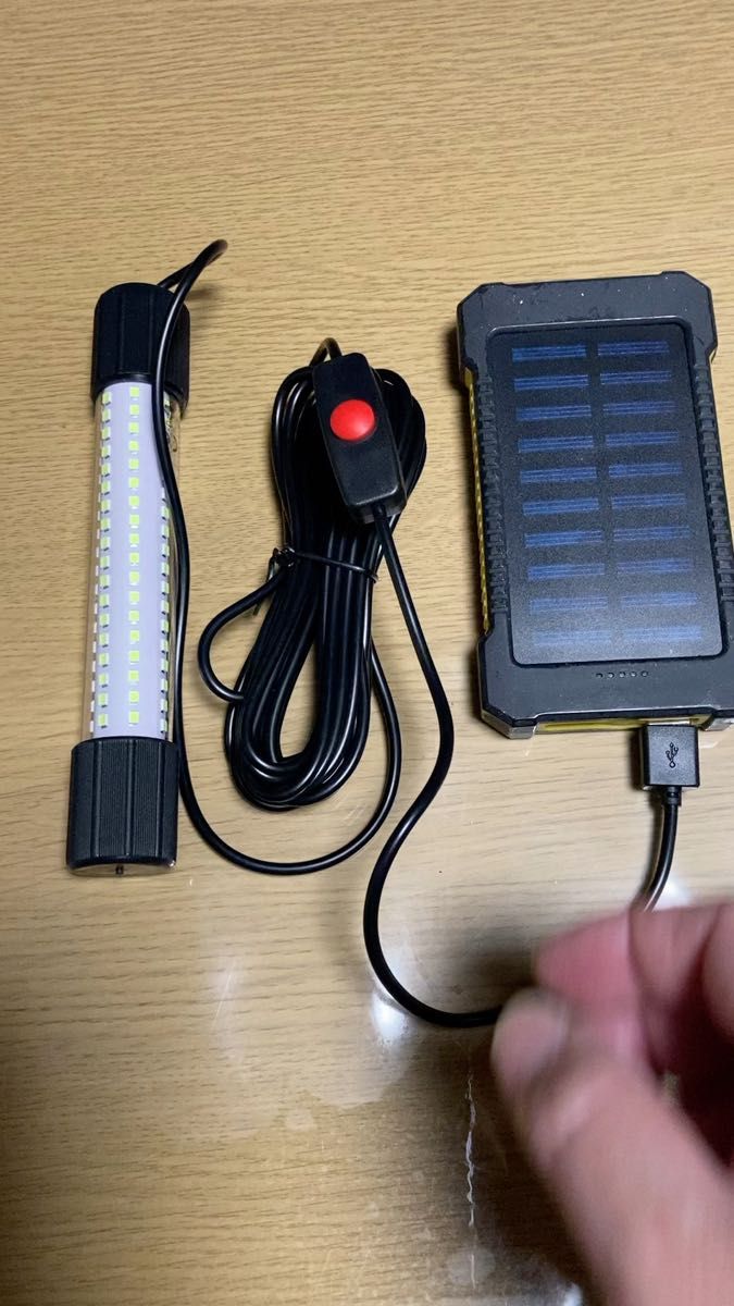 集魚灯 126LED 水中ライト USB