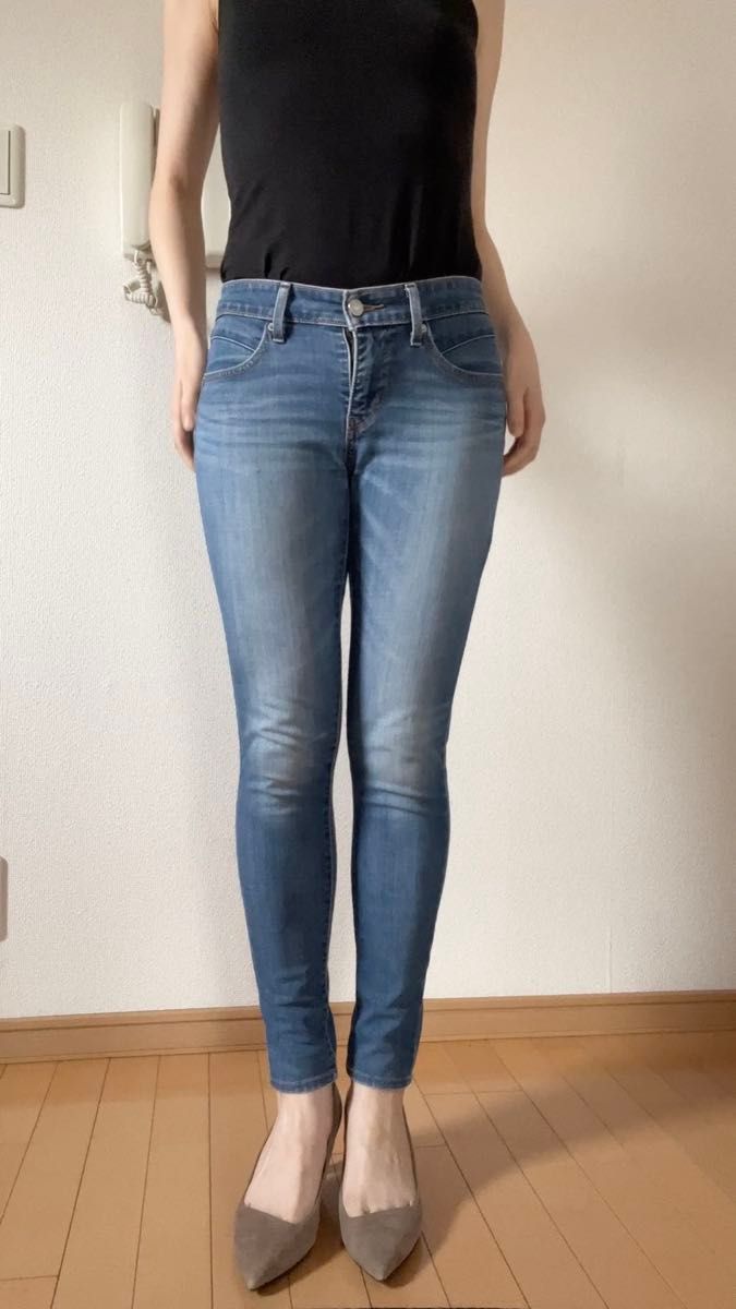 リーバイス Levi's シェーピング スリム ジーンズ デニム 25