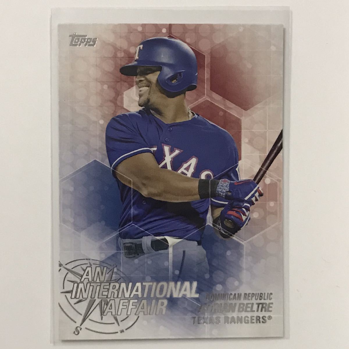 [Adrian Beltre][2018 update topps MLB]IA-14(Insert(An International Affair))(Texas Rangers(TEX))_画像1