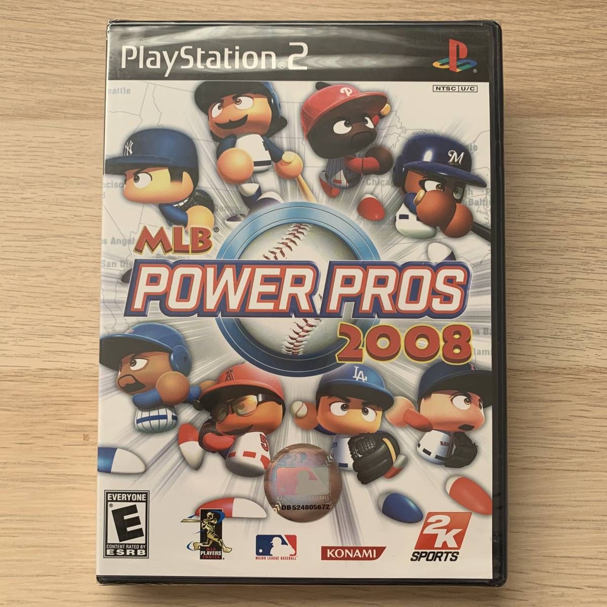 MLB Power Pros 2008 海外版 PS2ソフト★新品未開封