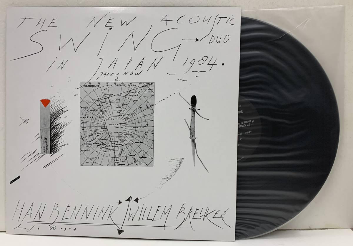 LP HAN BENNINK / WILLEM BREUKER The New Acoustic Swing Duo In Japan 1984 jazz&Now2_画像1