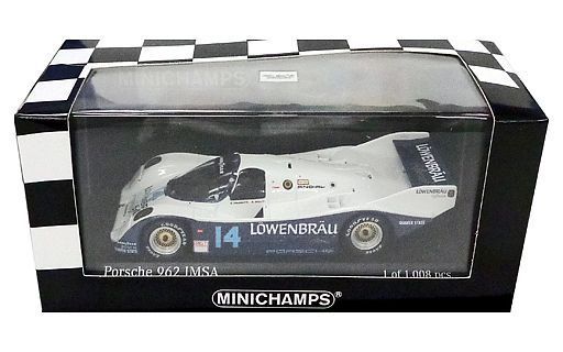 【新品】限定品 京商 MINICHAMPS★1/43 PORSCHE 962 IMSA★500km MID-OHAIO 1986 No14 ミニチャンプス ポルシェ ミニカー_画像2