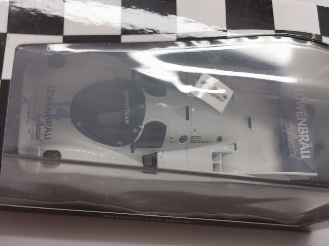 【新品】限定品 京商 MINICHAMPS★1/43 PORSCHE 962 IMSA★500km MID-OHAIO 1986 No14 ミニチャンプス ポルシェ ミニカー_画像6