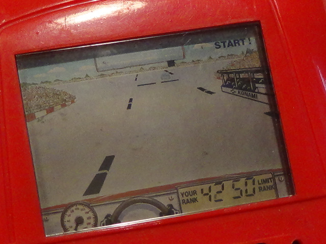  sale Konami Bill Eliot Nascar racing Bill Elliot NASCAR Racing KONAMI retro lsi lcd toy electron game Vintage 