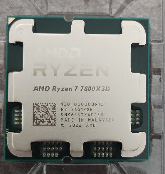動作確認済/ほぼ新品」AMD Ryzen 7 7800X3D 本体のみ|Yahoo 動作確認済/ほぼ新品」AMD Ryzen 7 7800X3D 本体のみ|Yahoo