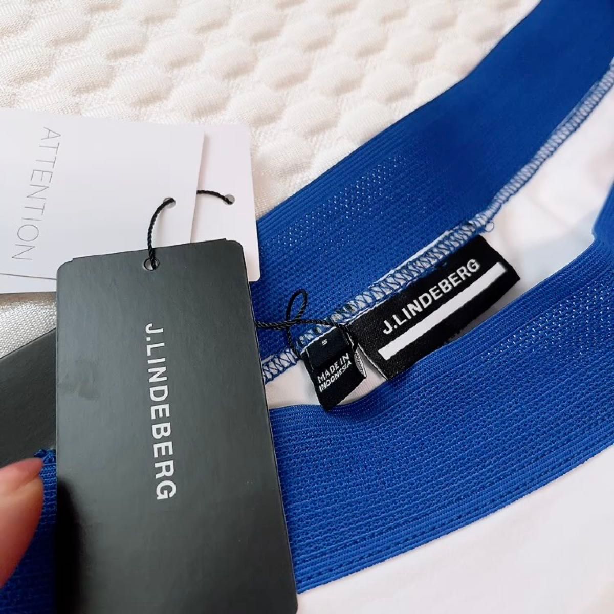 J.LINDEBERG ジェイリンドバーグ フレアスカート ホワイト系 白 Sサイズ ゴルフ インナーパンツ 新品未使用 タグ付